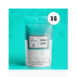 6 Sachets Coton Frais