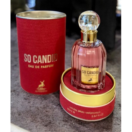 ALHAMBRA SO CANDID ROUGE 85ML - Parfum de Dubaï